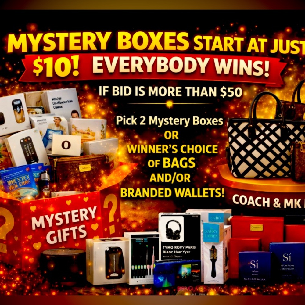 Mystery Box Starts At $10